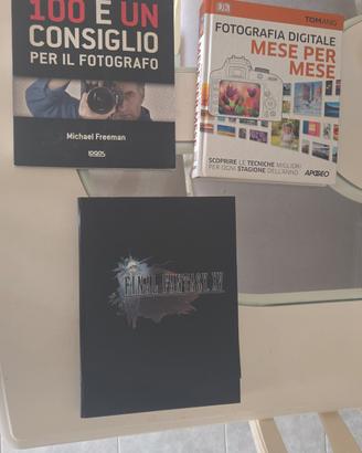 Libri fotografia, Asimov, guida final fantasy xv  