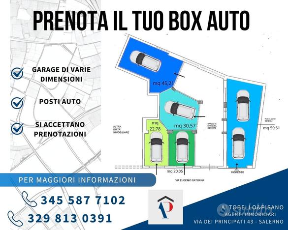 Prenota il tuo box auto