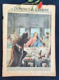 La Domenica del Corriere 13 giugno 1954 Cenacolo
