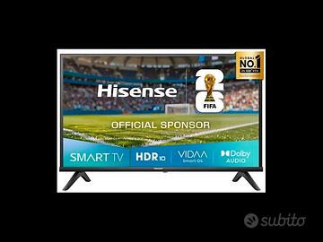 tv  Hisense 32 smart tv nuova