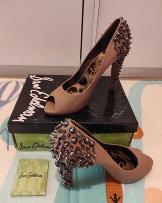 Sam Edelman décolleté rosa con borchie