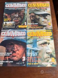Rivista Commando Walkover Ediber 1987, n° 1 a 4