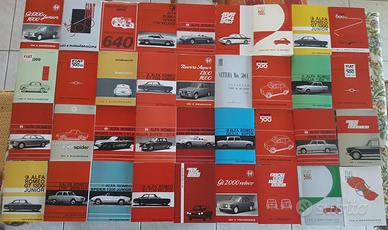 Manuali per auto e trattori d’epoca Fiat, Lancia,