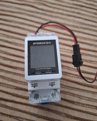 Misuratore di Corrente Smart DIN Rail ATORCH 100A