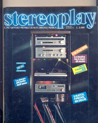 rivista STEREOPLAY numero 73 gennaio 1980