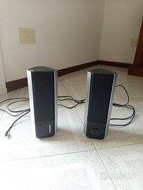 Casse + Mini microfono USB