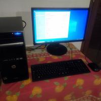 Computer PC AMD A6-5400 + Monitor, tastiera, mouse