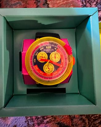 Swatch Neon to the Moon
