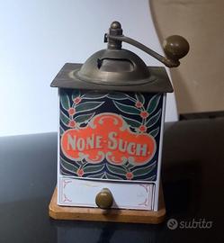 Macinacaffè con cassetto vintage