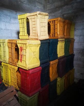 Cassette di plastica a 4 euro cadauna