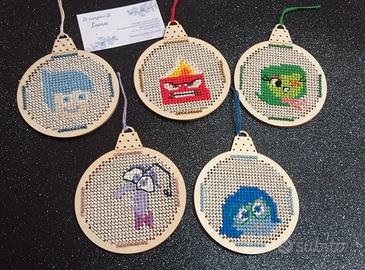 palline per albero di natale disney inside out