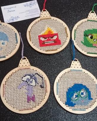 palline per albero di natale disney inside out