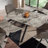 Tavolo allungabile girevole