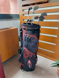 Sacca golf con ferri originali inglesi Slazenger