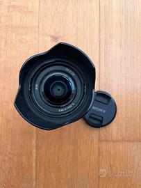 Sony FE 28 mm F2 con scatola originale