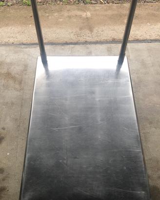 Carrello acciaio inox