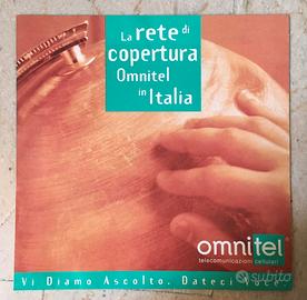 Brochure copertura Omnitel - vintage