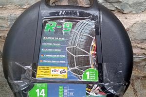 Catene da neve 9 mm Lampa mis. 14, misure in foto 