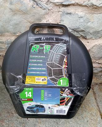 Catene da neve 9 mm Lampa mis. 14, misure in foto 