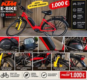 BICICLETTE ELETTRICHE KTM BOSCH – € 1.000
