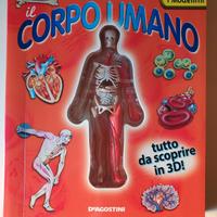 Libro "Il corpo umano" con modellino 3D