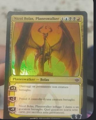 Magic Nicol bolas Planes Walker 