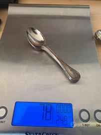 Cucchiaini argento 800