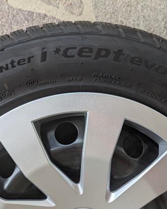 Audi A1 ruote complete invernali