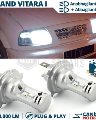 Lampadine LED H4 per GRAND VITARA I Luce Bianca