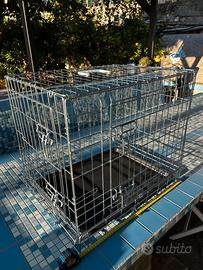 Box pieghevole per cani taglia media