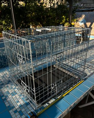 Box pieghevole per cani taglia media