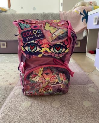 Zaino scuola SJ Mod. Wonderful colour your life