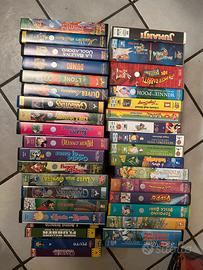 VHS anni 90 Cartoni Animati e Film