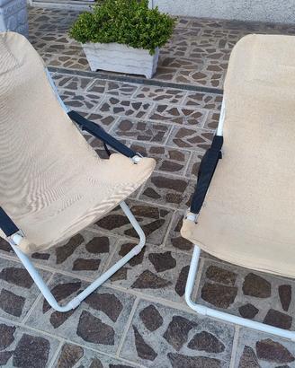 Poltrone pieghevoli 