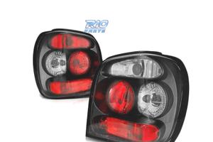 FANALI VOLKSWAGEN VW POLO 6N2 HATCHBACK 99-01 NERI