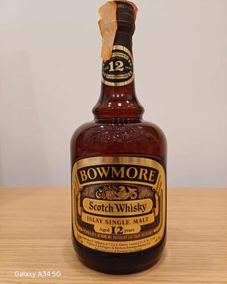 Bottiglia whisky BOWMORE single malt 12 years old