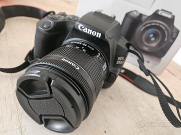 Canon EOS 250d 24mp apsc + 2 obiettivi  