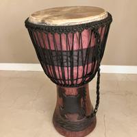 Tamburo Djembè in legno