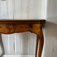 Tavolo da gioco antico apribile ed estendibile