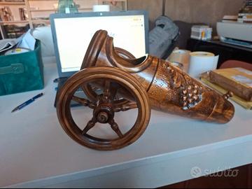 porta bottiglia vino in legno. artigianato vintage