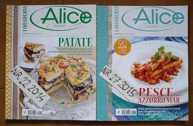 I quaderni e i colori di Alice cucina stock 8 pezz