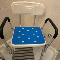 Sedia per doccia anziani