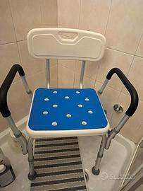 Sedia per doccia anziani