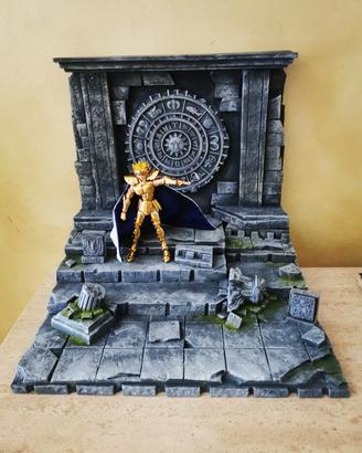 Saint seiya cavalieri zodiaco diorama 