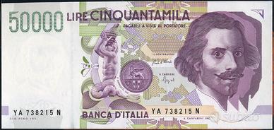 50.000 lire Bernini 2 tipo