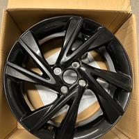 CERCHIO IN LEGA DA 16” NERO NISSAN NOTE ORIGINALE