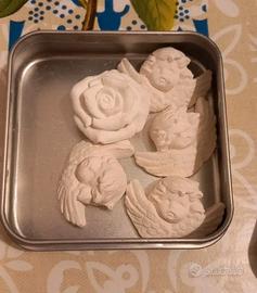 Set 5 Gessi Profumati Angioletti e Rosa