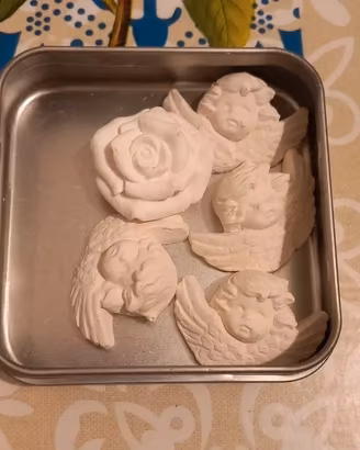 Set 5 Gessi Profumati Angioletti e Rosa