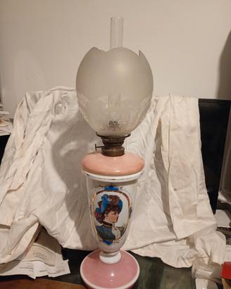 lampada vintage a petrolio 