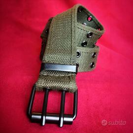 Cintura Militare NUOVA  Canvas Verde Oliva